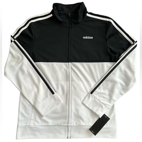 Adidas Color Block Tricot Jacket Boys Size Large 14/16 NWT